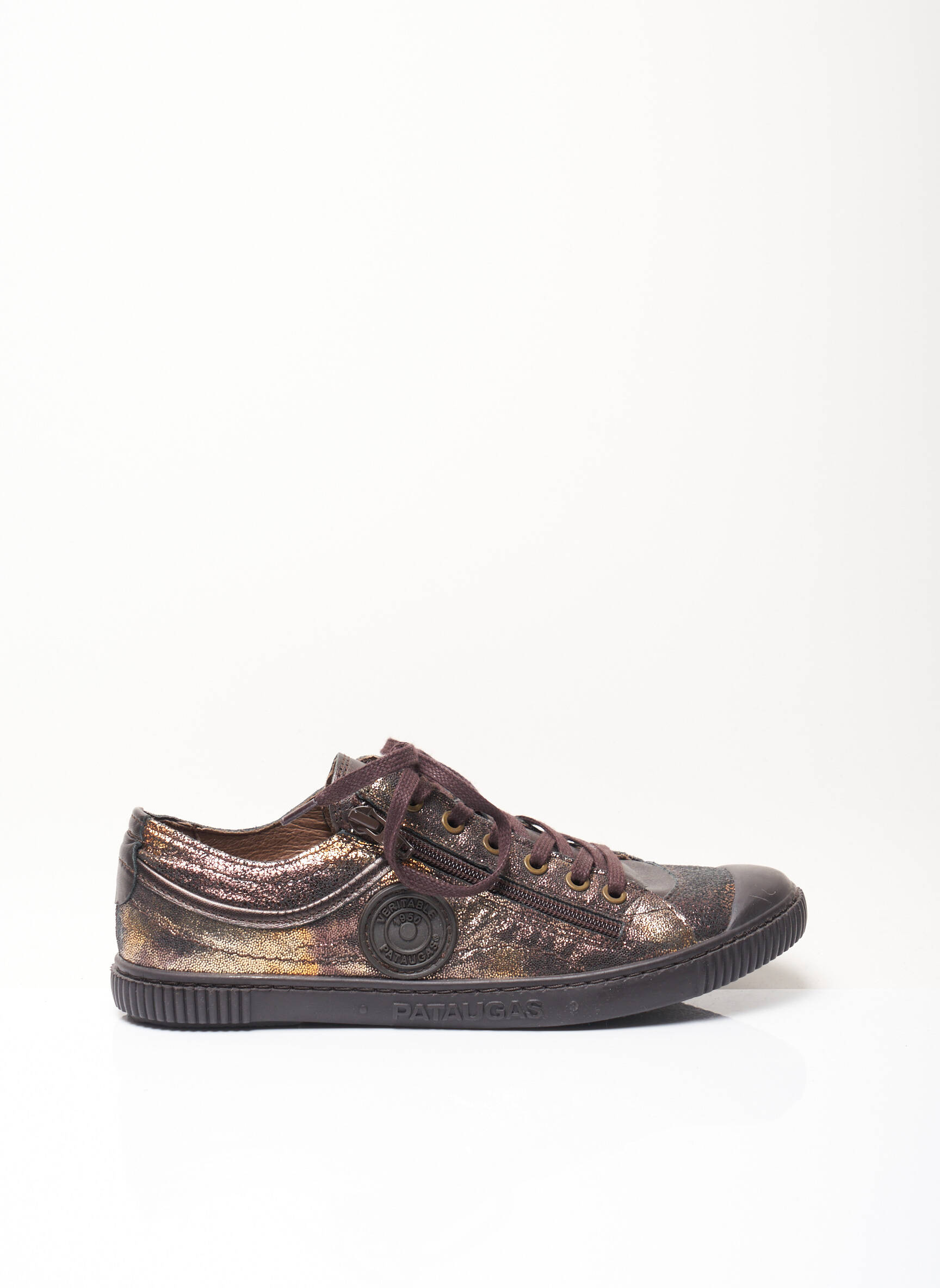 Pataugas Baskets Femme couleur marron