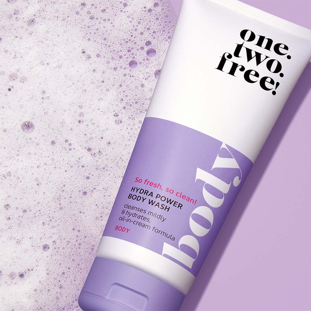 one.two.free! Hydra Power Body Wash Gel Douche