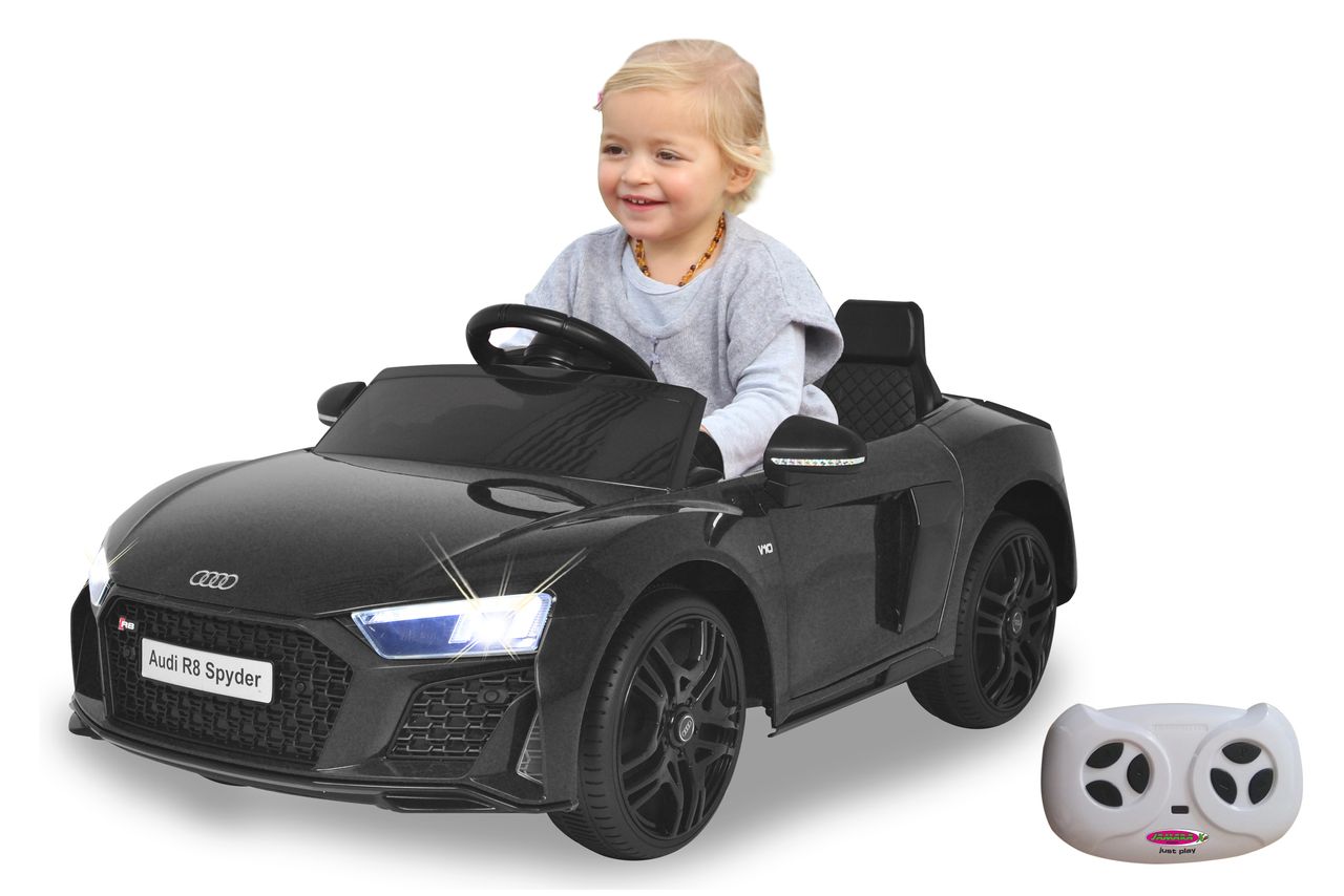 Jamara e.K. JAMARA-460888-Ride-on Audi R8 Spyder 2,4GHz schwarz