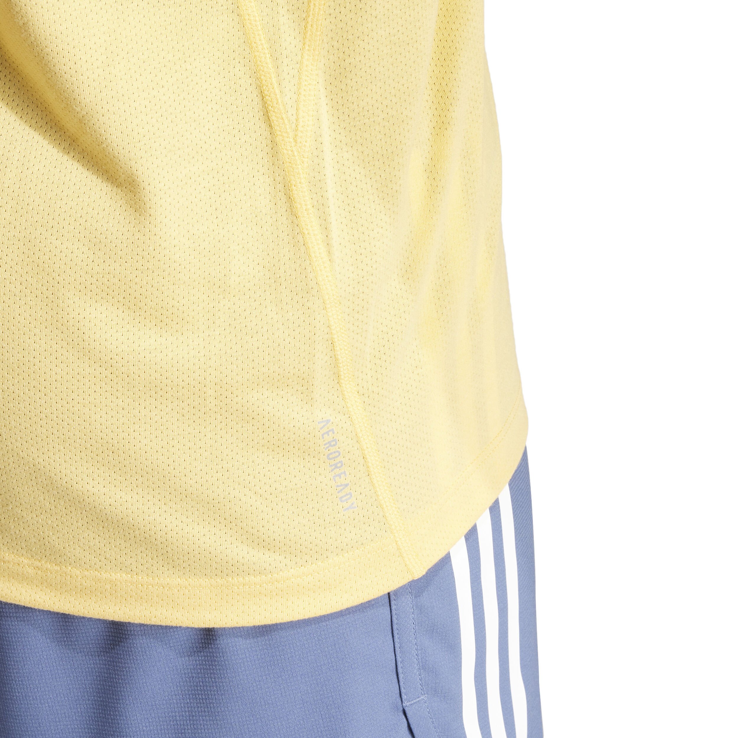 Own The Run E 3S Laufshirt Herren - Goldgelb