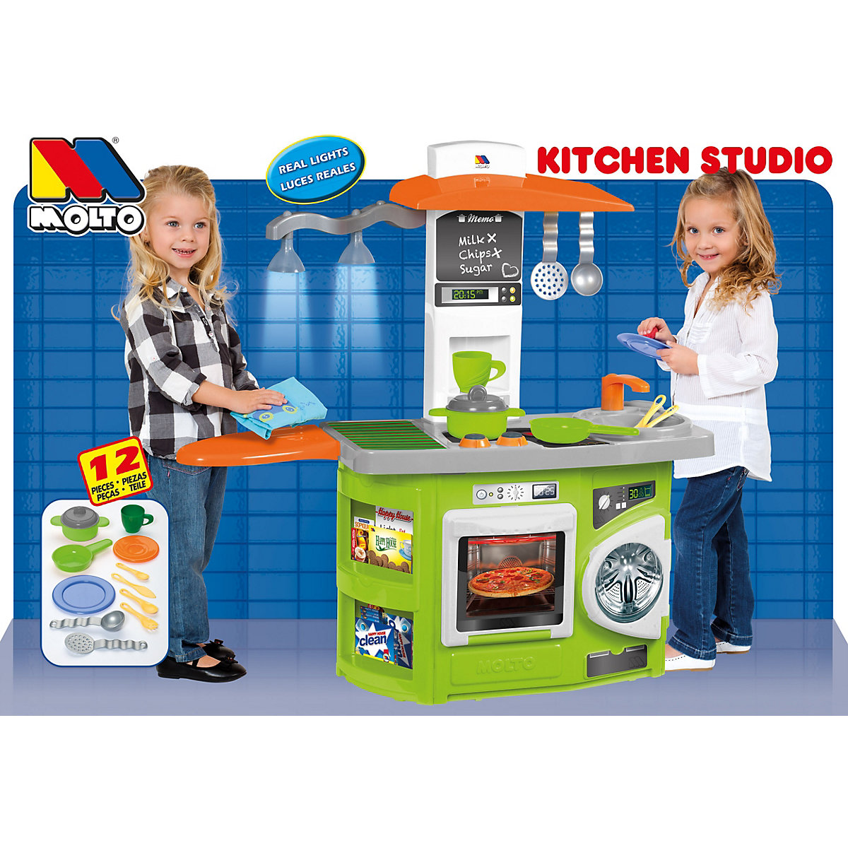 Spielküche mit Lichteffekt