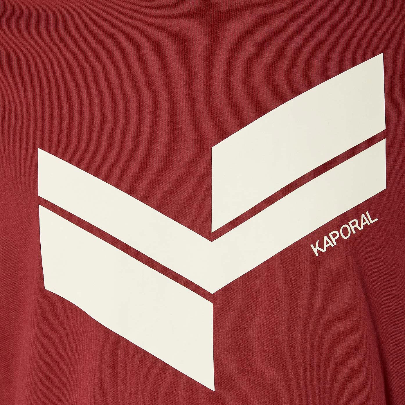 BRYZO  T-shirt bordeaux homme 100% coton