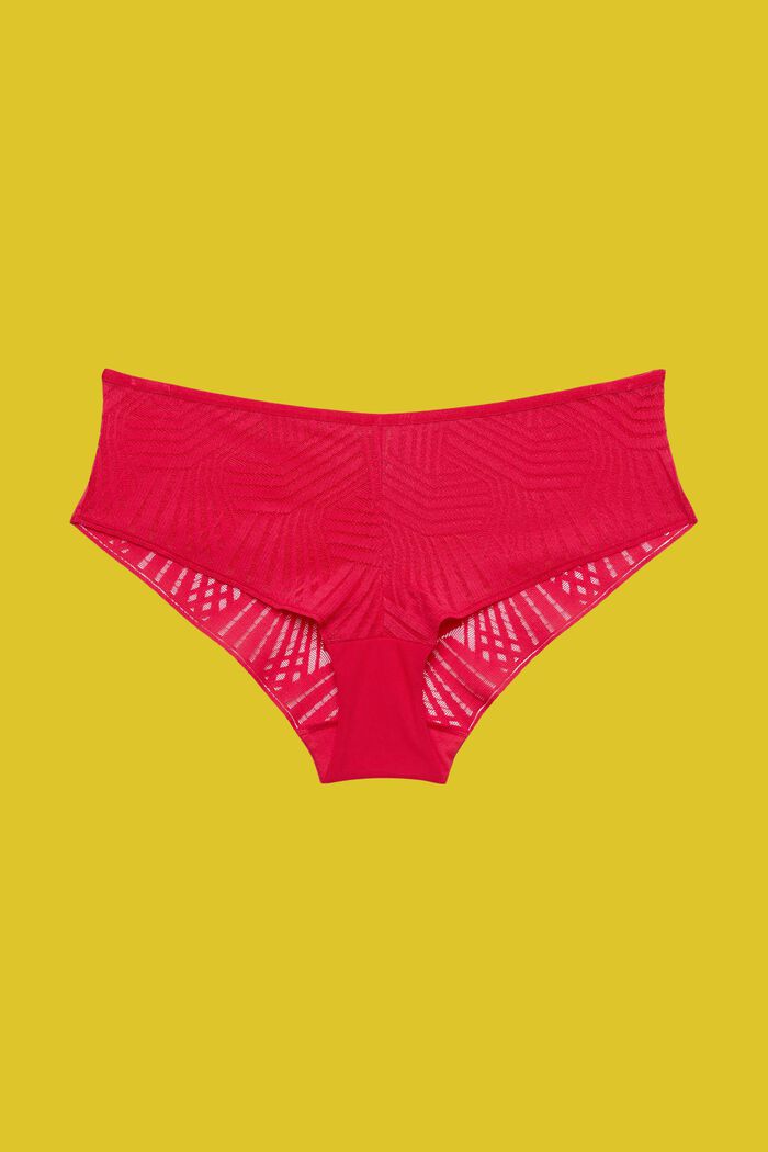 Hipster-Shorts in Brazilian-Form mit Spitze