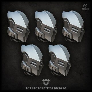 Scorpion heads (5)