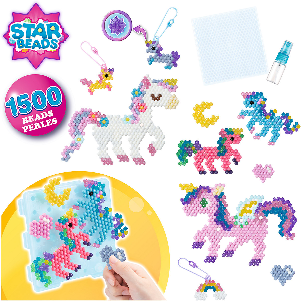 Aquabeads Mystisches Einhorn Bastelset