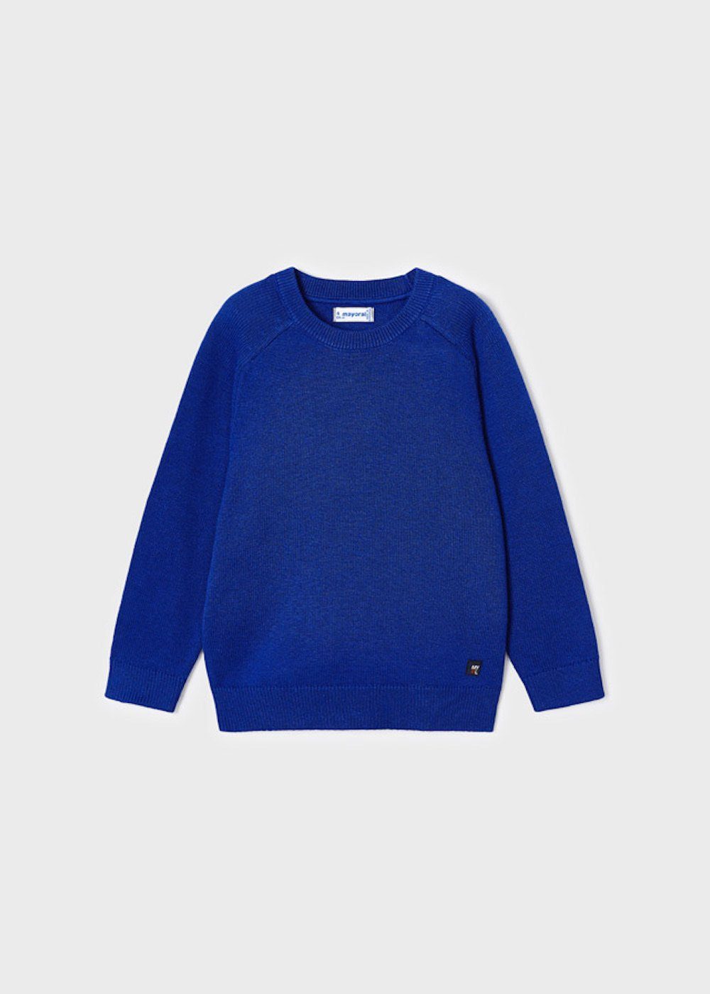 Mayoral Rundhalspullover Pullover mit einem Rundkragen in Rot oder Blau