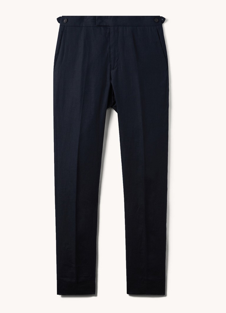 Pantaloni slim fit din in Reiss Kin cu buzunare laterale