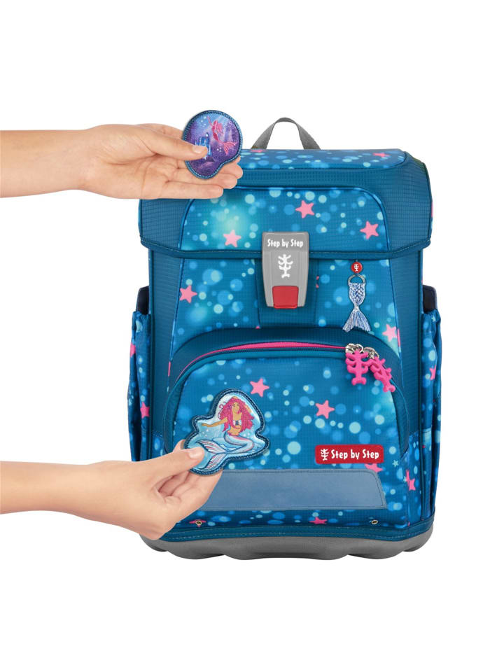 Step by Step Ranzen-Zubehör-Set MAGIC MAGS in Mermaid Lola günstig kaufen onesize