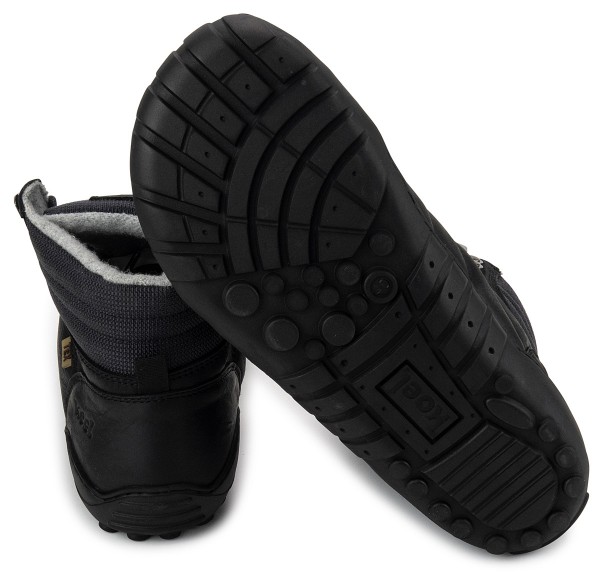 Koel Santi |max ~ Paul MidCut Schnürer Wollfleece + Tex ~ Black