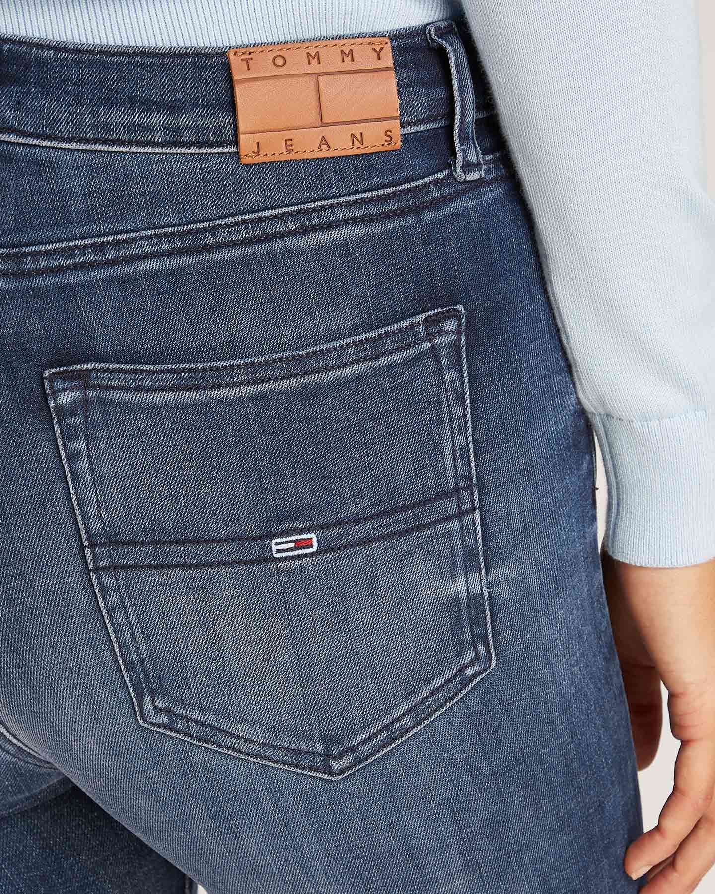 Jeansy Tommy Hilfiger Sylvia High Flare L32 W DW0DW19756-1BZ