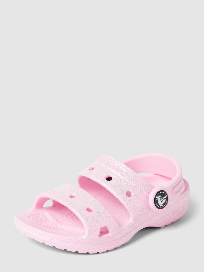 Sandale mit Glitzer-Effekt Modell 'Classic Glitter' in pink
