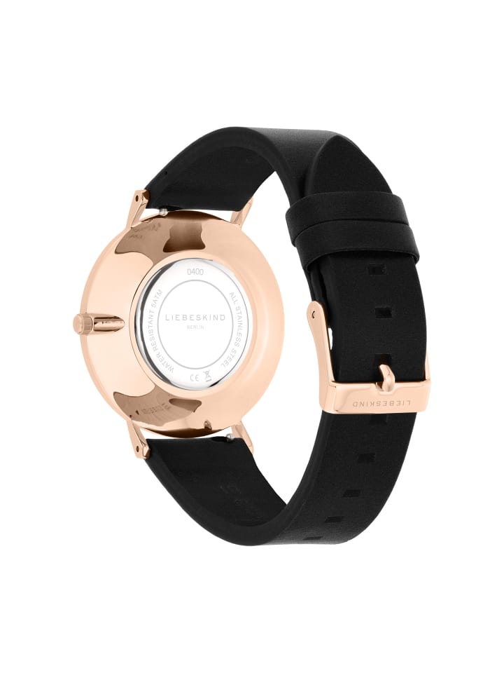 LIEBESKIND BERLIN Armbanduhr in schwarz günstig kaufen onesize