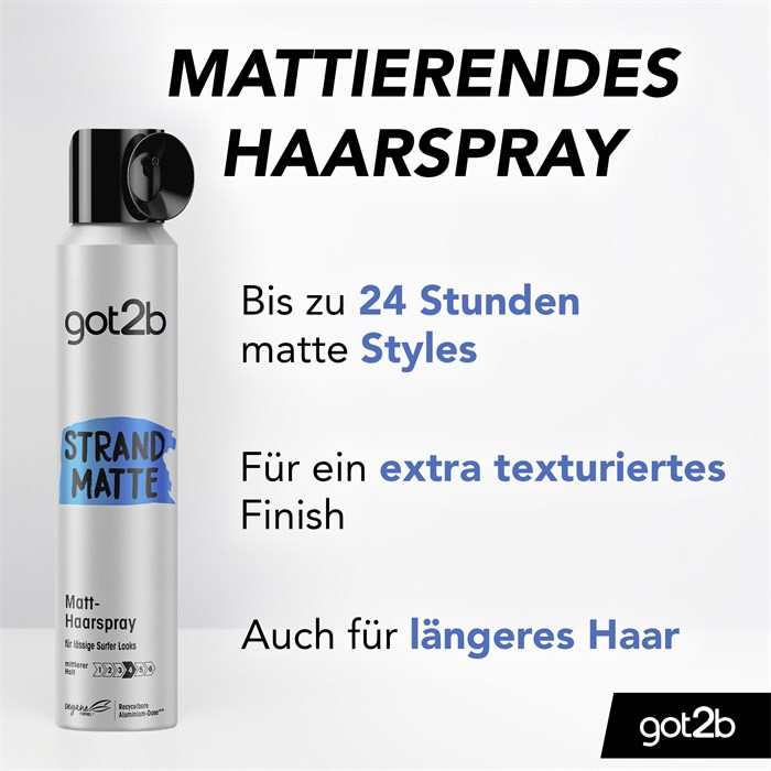 Matt-Haarspray Strand Matte