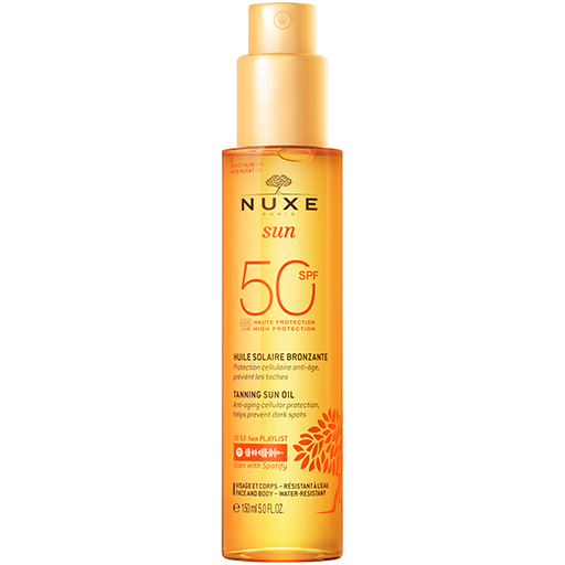 NUXE Sun Sonnenöl Gesicht & Körper LSF 50  150 ml  Öl