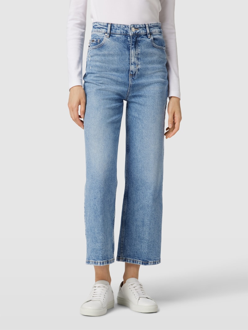 Jeans mit 5-Pocket-Design Modell 'MARLENE' in jeans