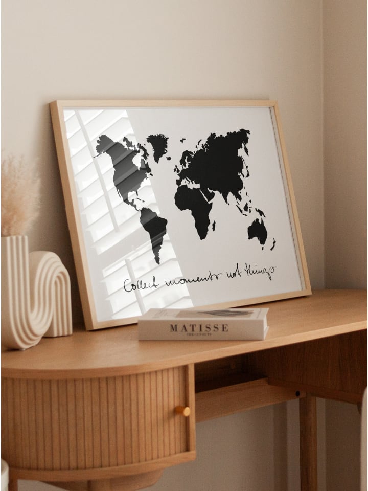 Tales by Jen Poster / Kunstdruck „Collect moments, not things“ I Ohne Rahmen günstig kaufen