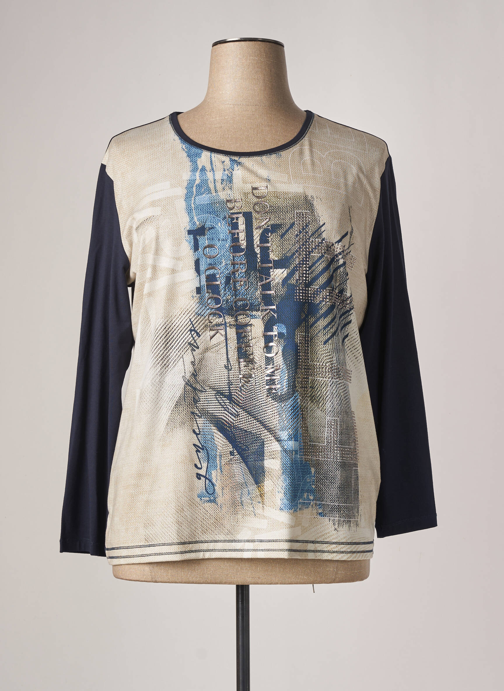 Hajo Tshirtstops Maternite Femme couleur bleu