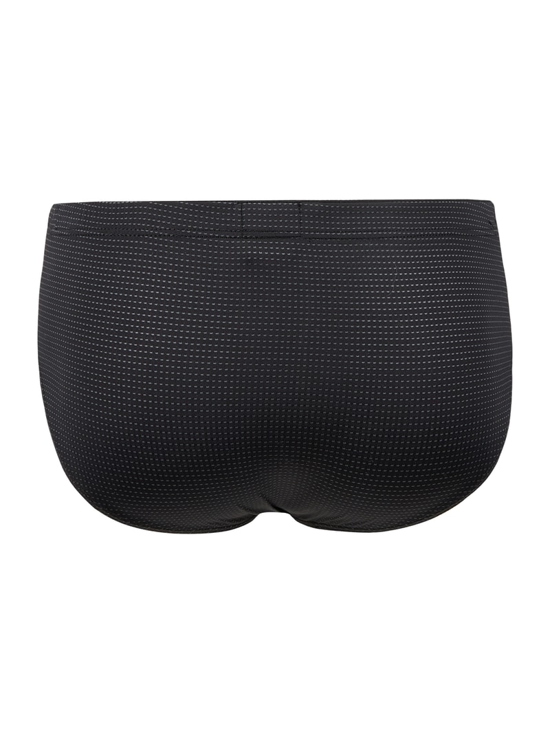 Slip aus Mikrofaser in schwarz