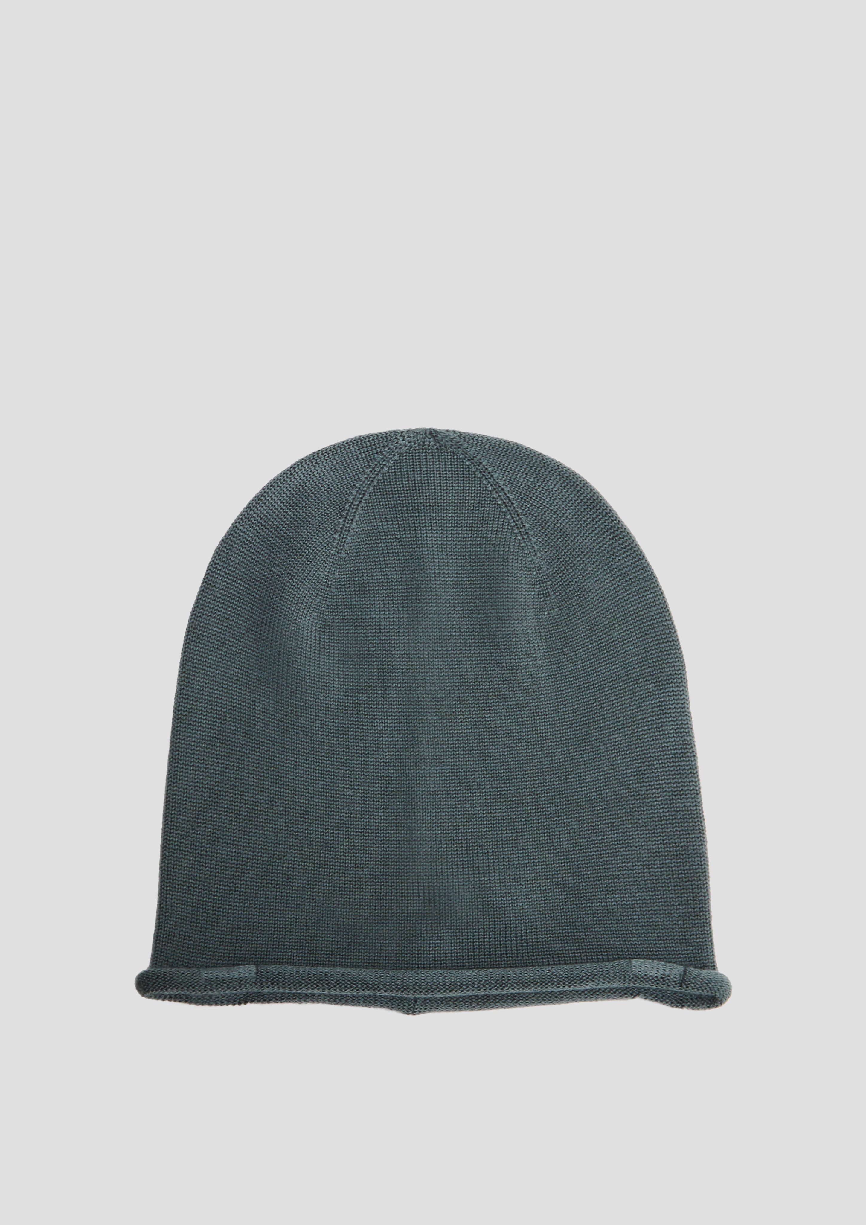 Feinstrick-Beanie aus Wollmix  2133580-7909