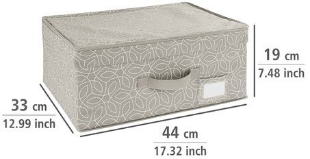 WENKO Organizer Balance, Aufbewahrungsbox, atmungsaktives, strapazierfähiges Vlies-Material