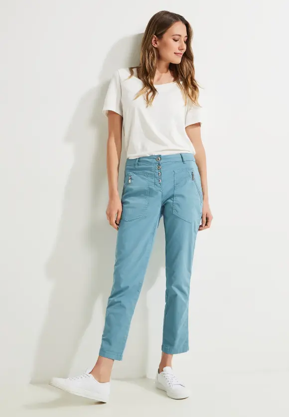 CECIL Lässige Casual Fit Hose
