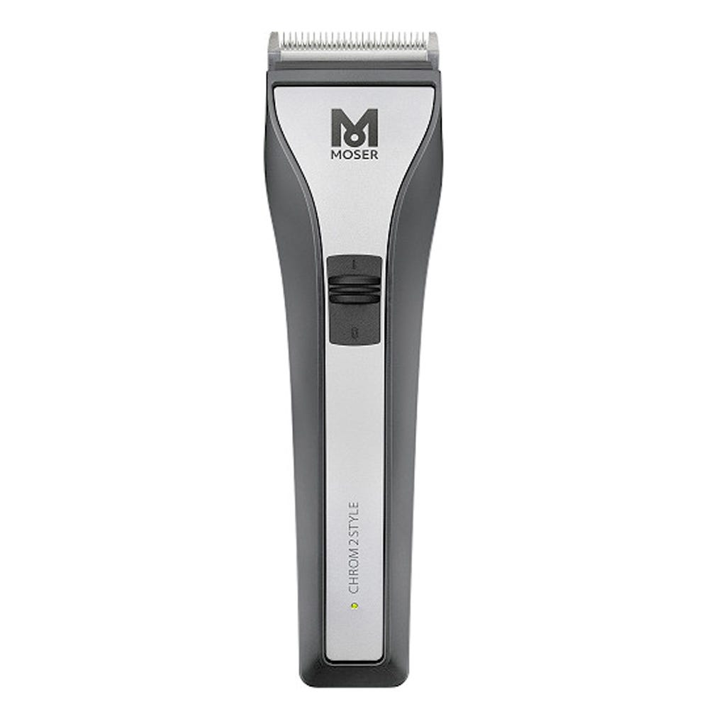 Moser Chrom2Style Schwarz/Silber