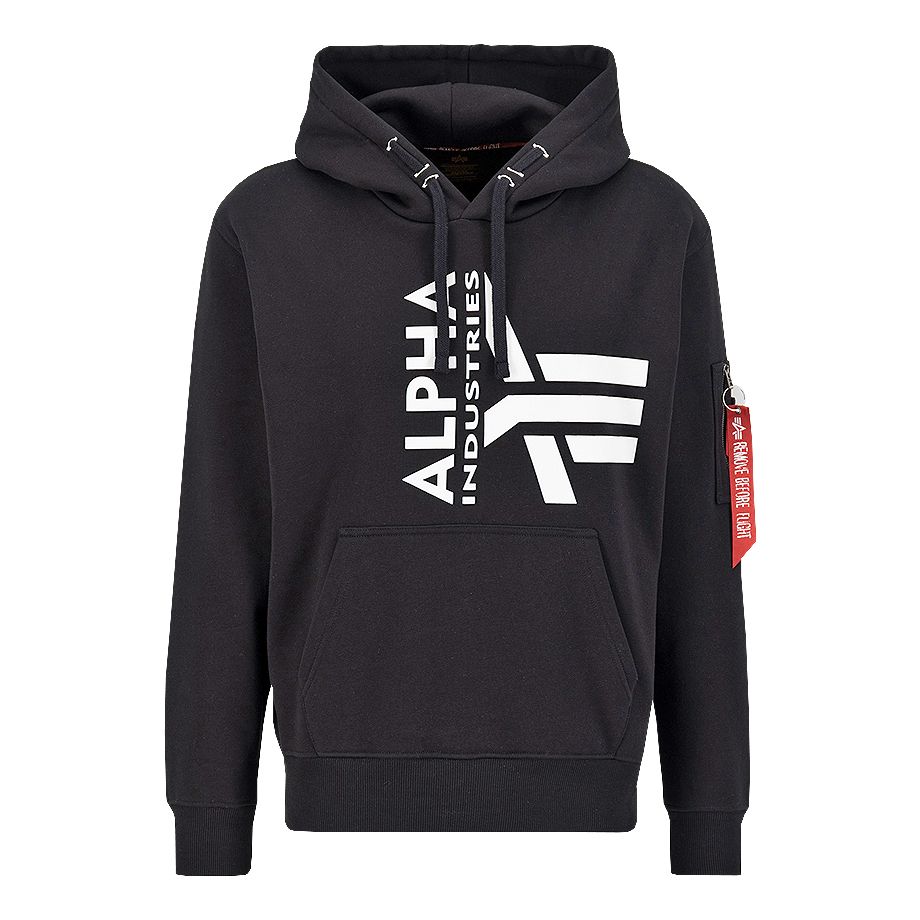 Half Logo Foam Hoody