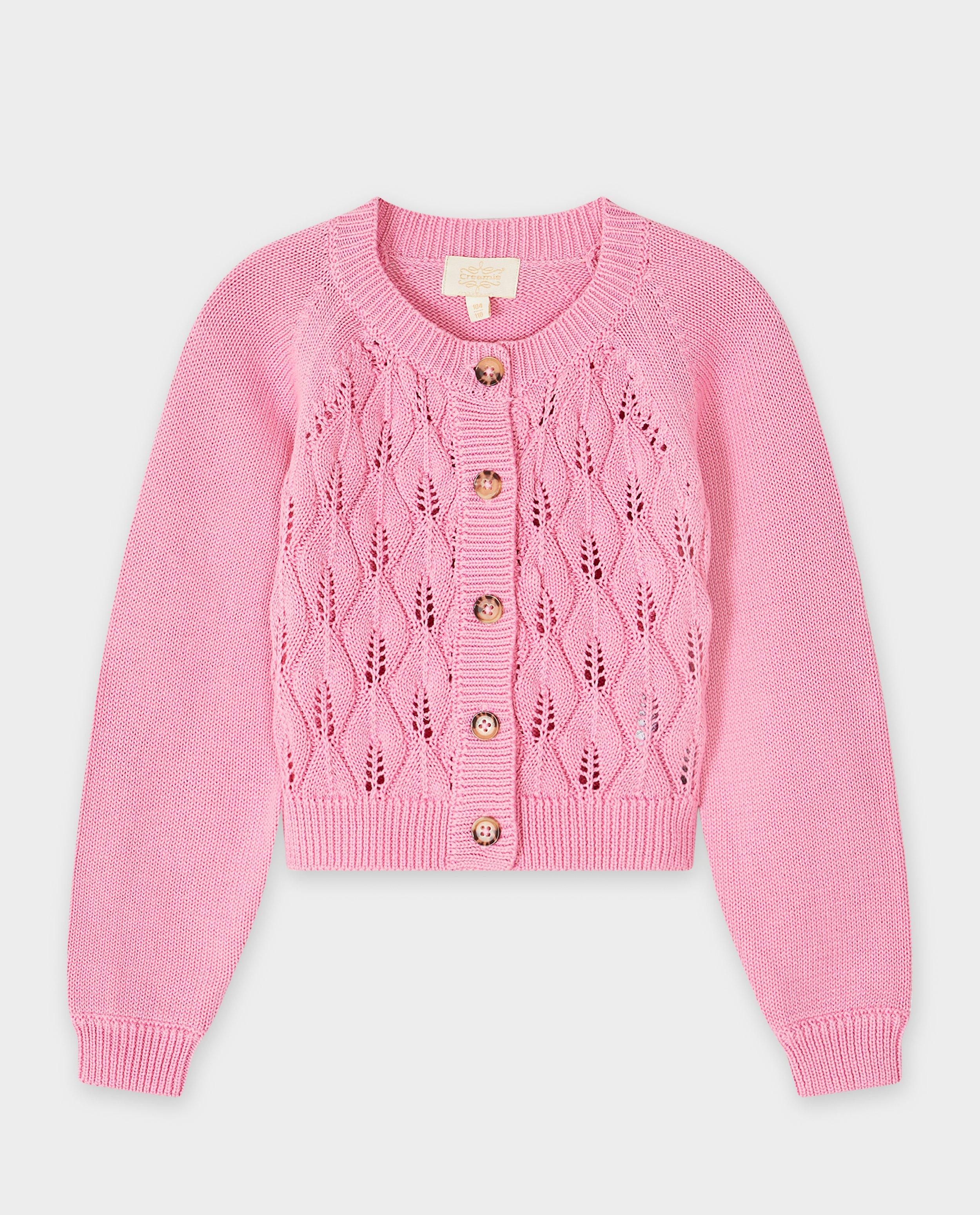 Cardigan roz crem
