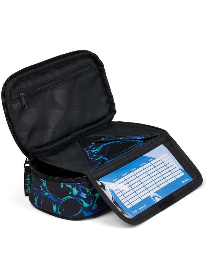 Satch Schlamperbox Caleido Blue 2025 in blau günstig kaufen onesize