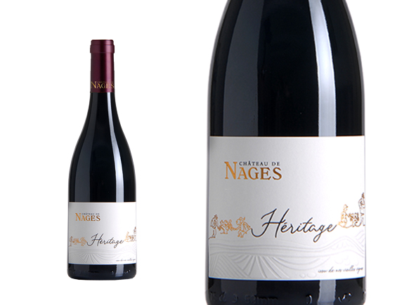 Château de Nages Héritage Rouge 2020 Rhône Costières de Nîmes