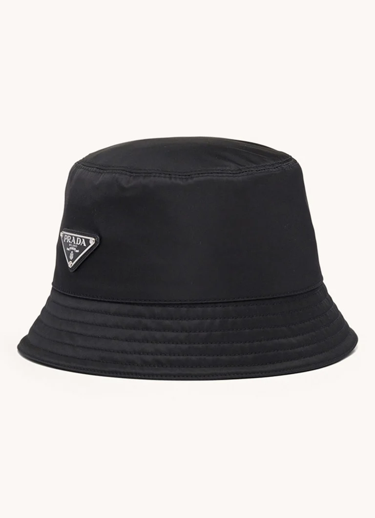 Prada Re-Nylon bucket hat with logo