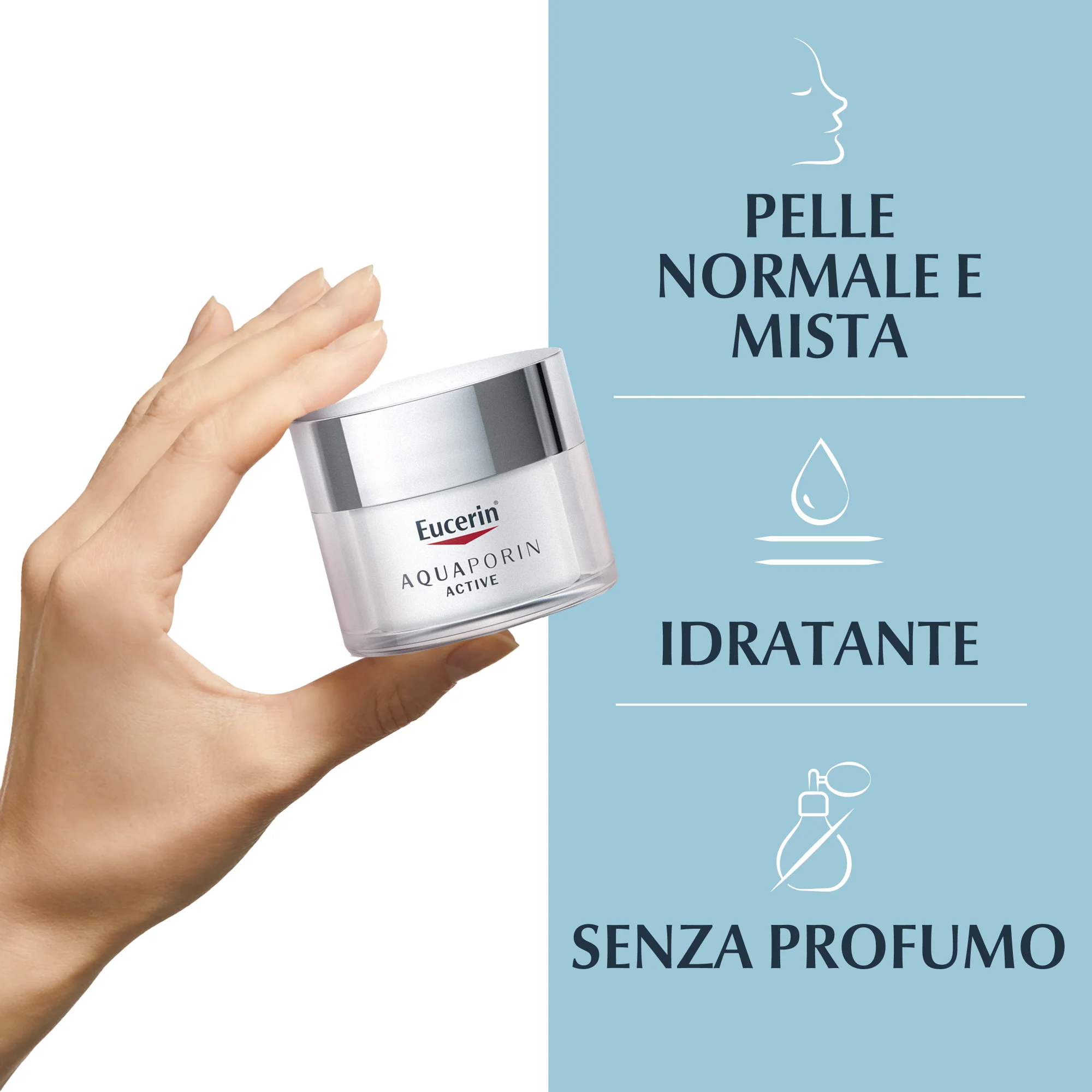 Aquaporin Active para piel normal y mixta - Crema hidratante de día