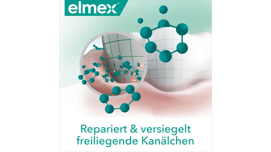 elmex Zahnpasta Sensitive Professional Repair & Prevent – Sofortige* Schmerzlinderung und anhaltende Prävention 75 ml