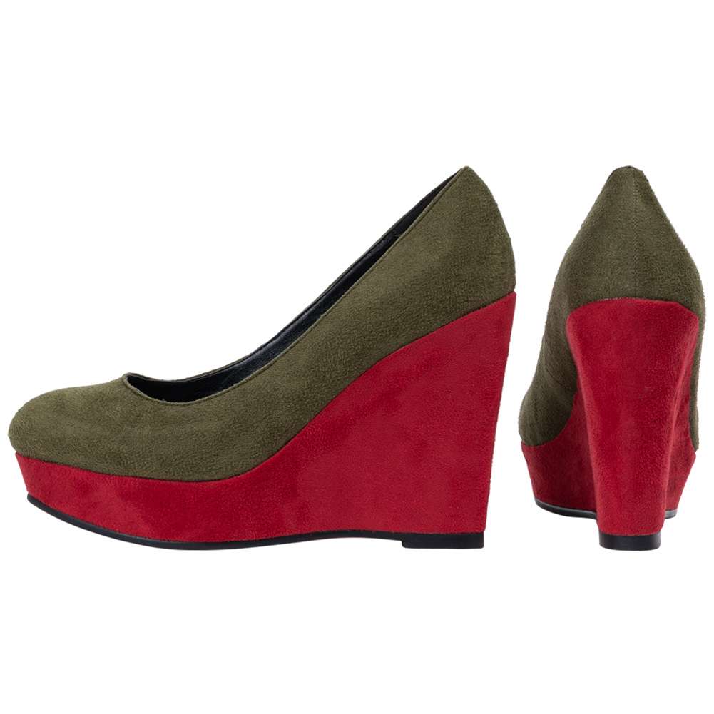 CLAUDIA GHIZZANI® Damen Wedge Heel Keilabsatz Pumps 2.351901 9120