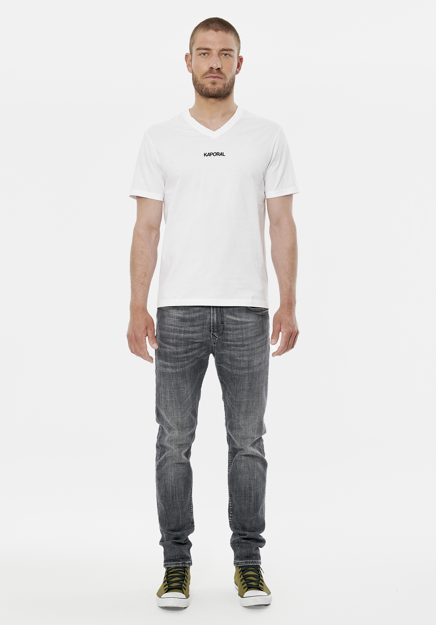 SETER  T-shirt blanc homme 100% coton bio