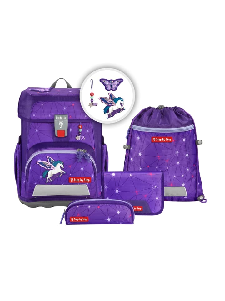 Step by Step 5tlg. Ranzen-Set CLOUD in Dreamy Pegasus Shadow günstig kaufen onesize