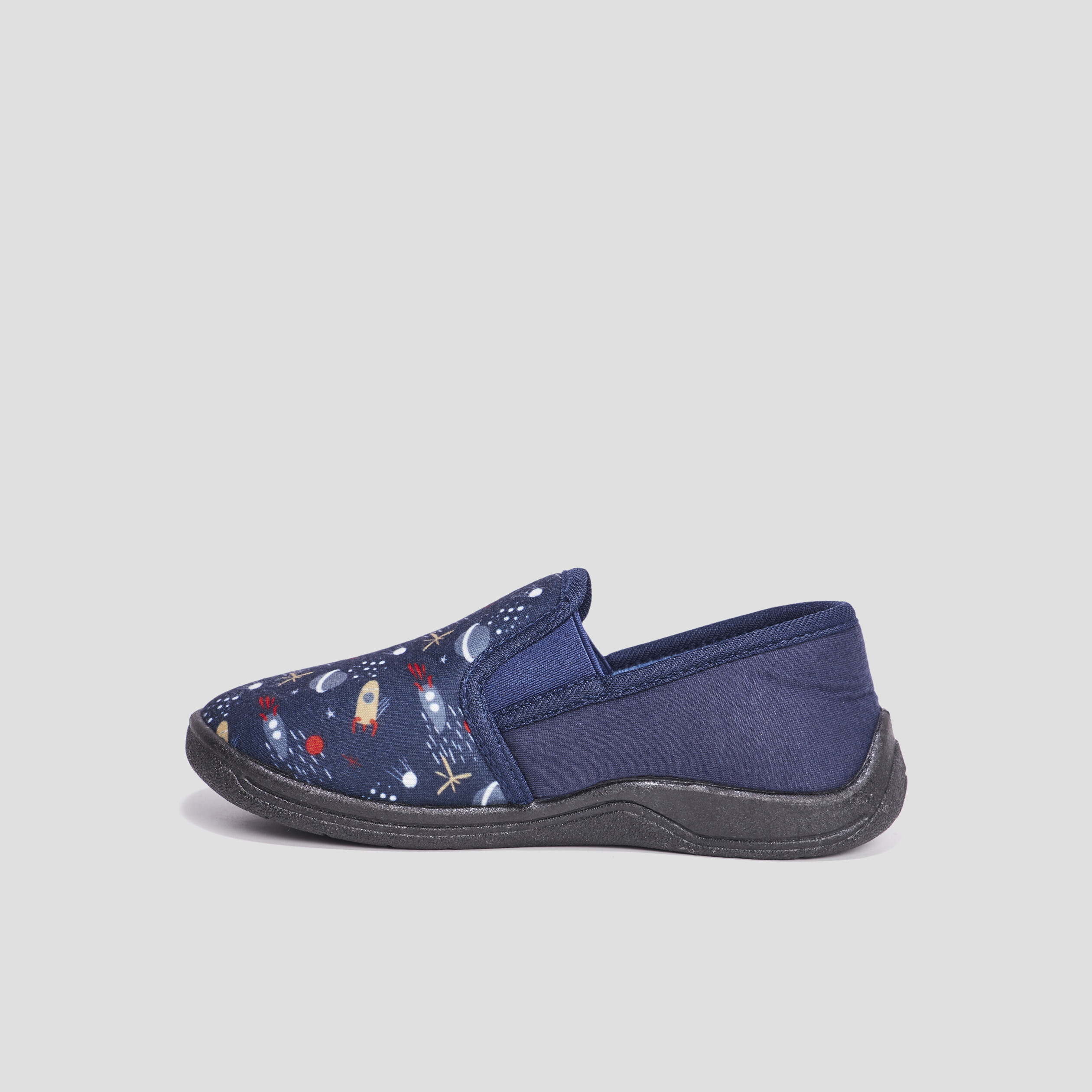 Chaussons emboîtant bleu marine garçon | La Halle