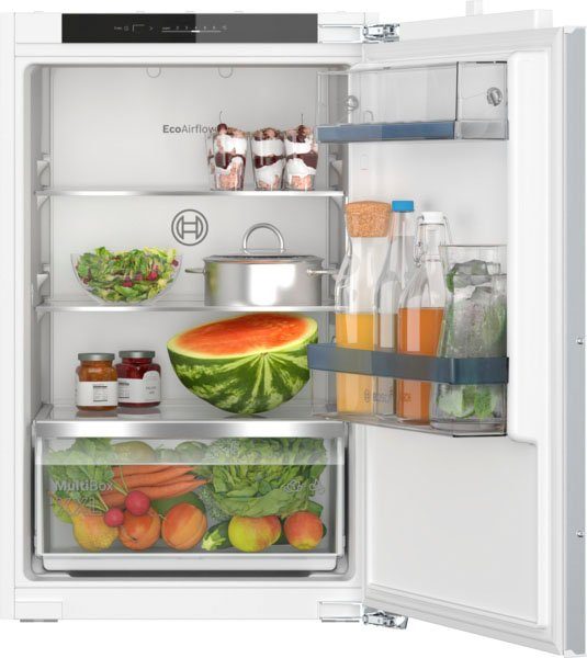 BOSCH Einbaukühlschrank Serie 4 KIR21VFE0, 87,4 cm hoch, 54,1 cm breit