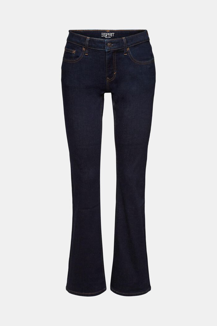 Bootcut Jeans mit mittelhohem Bund