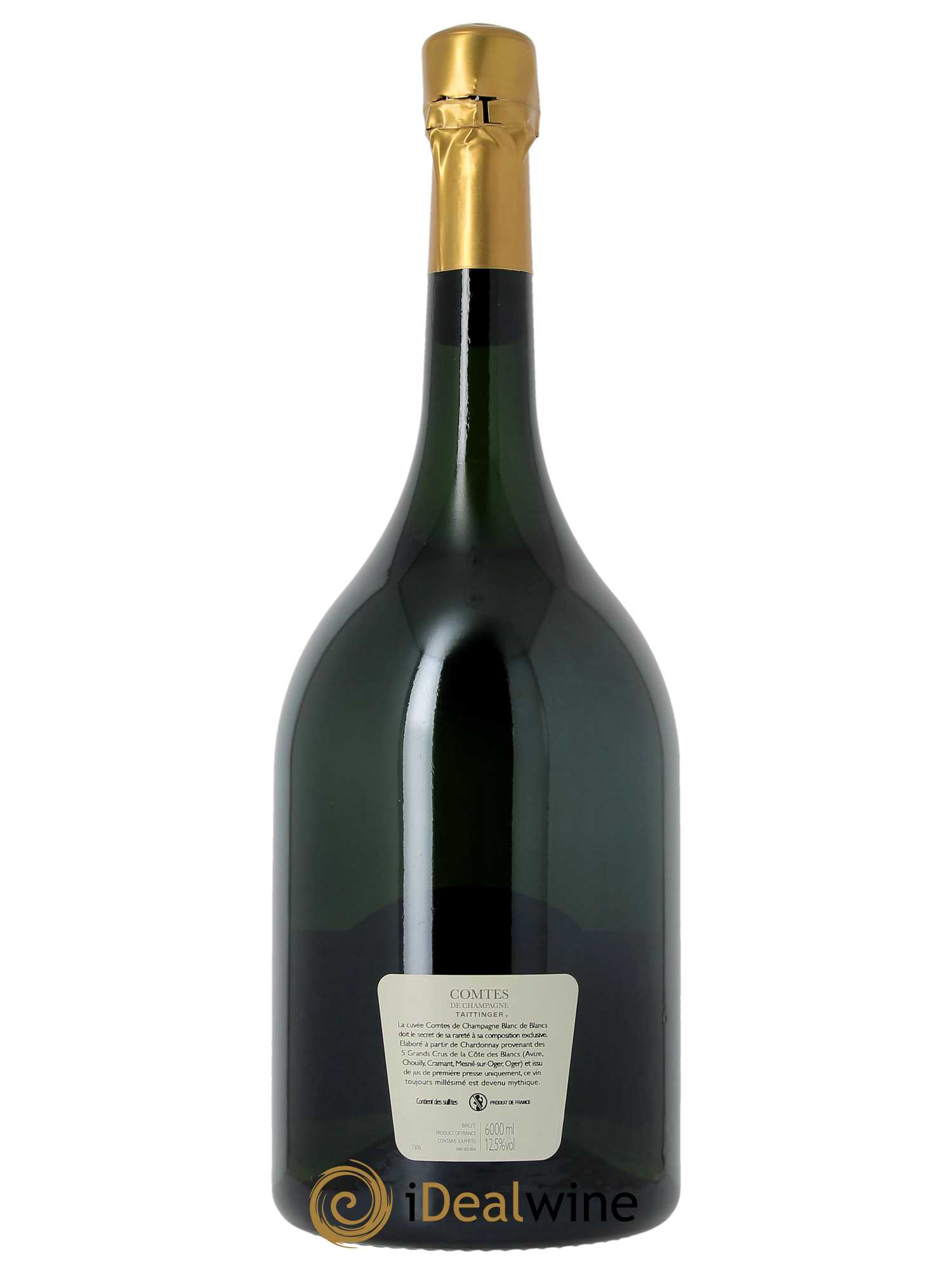 Comtes de Champagne Taittinger  2012 - Lot de 1 Mathusalem