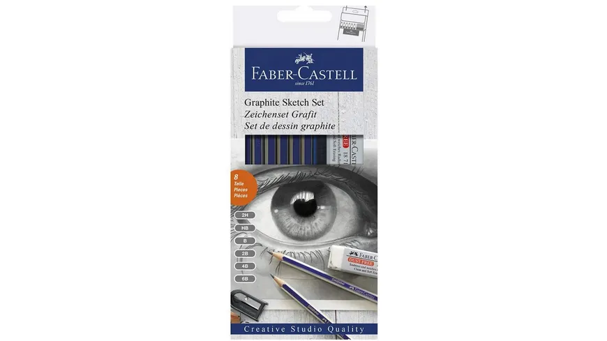 FABER-CASTELL  Zeichenset Goldfaber Bleistift