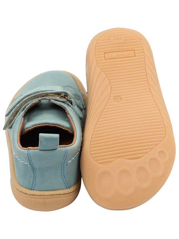 POM POM Leder-Barfußschuhe in Blau günstig kaufen