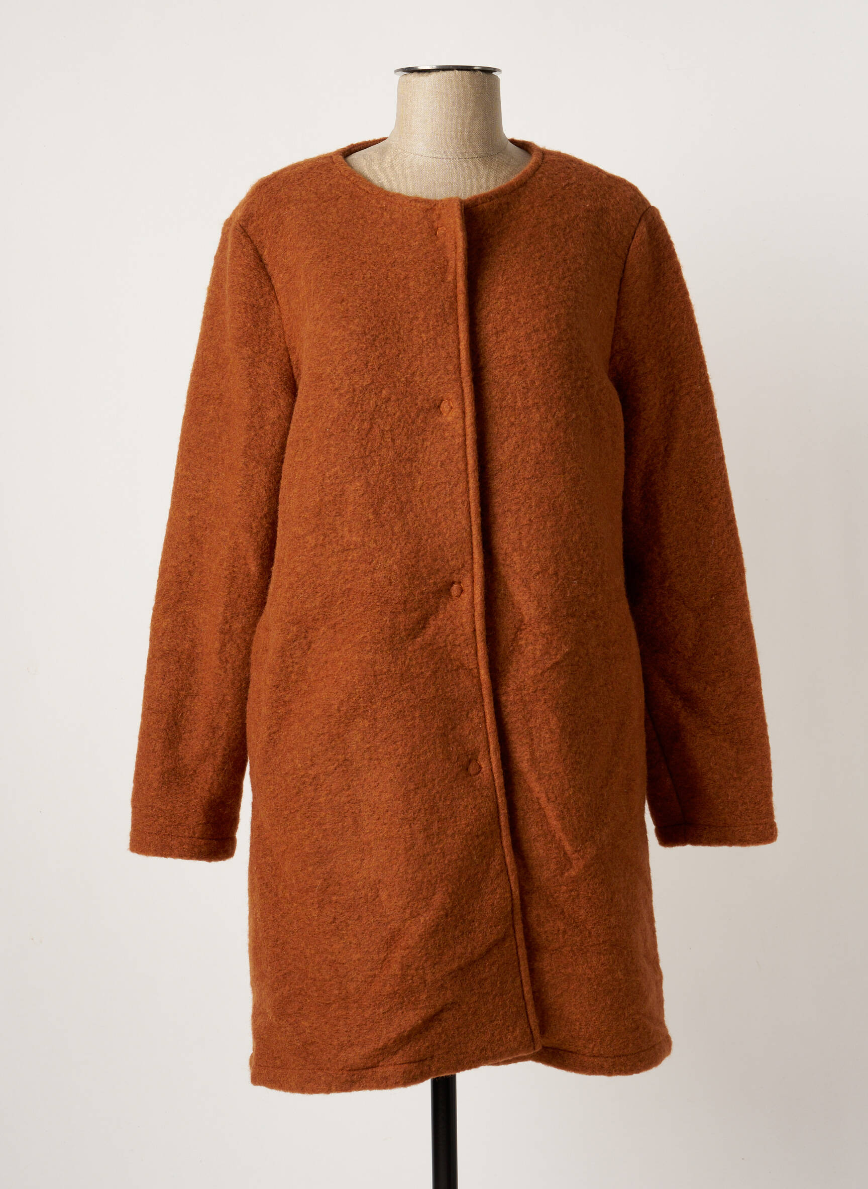La Fee Maraboutee Manteaux Longs Femme couleur orange