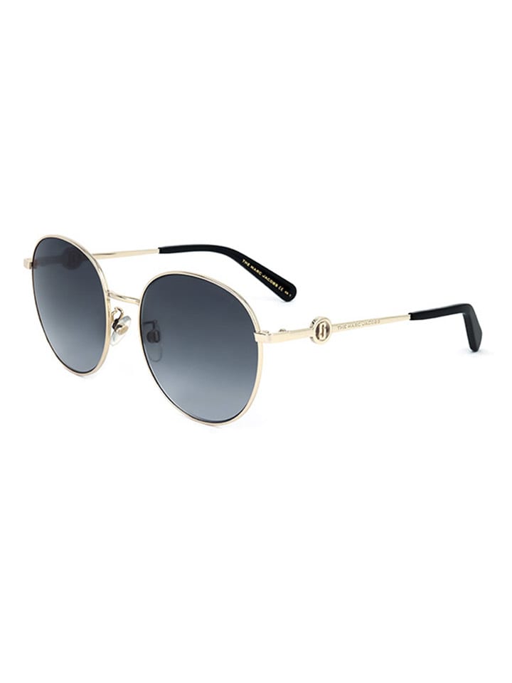Marc Jacobs Damen-Sonnenbrille in Gold/ Schwarz günstig kaufen 56