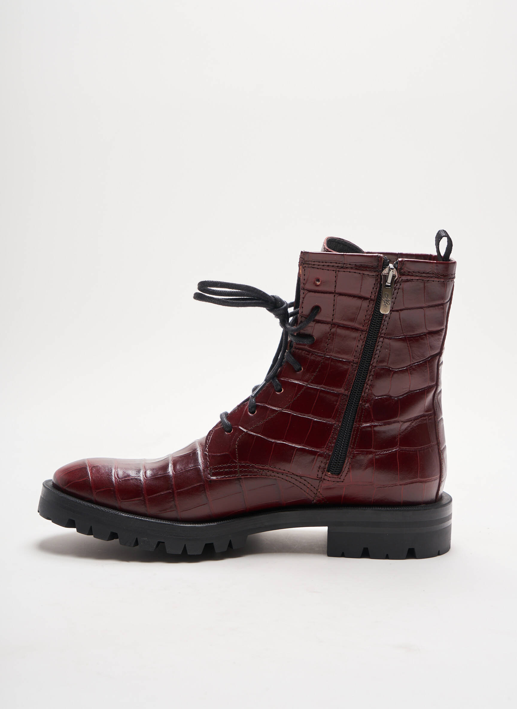 Alpe Bottines Femme couleur rouge