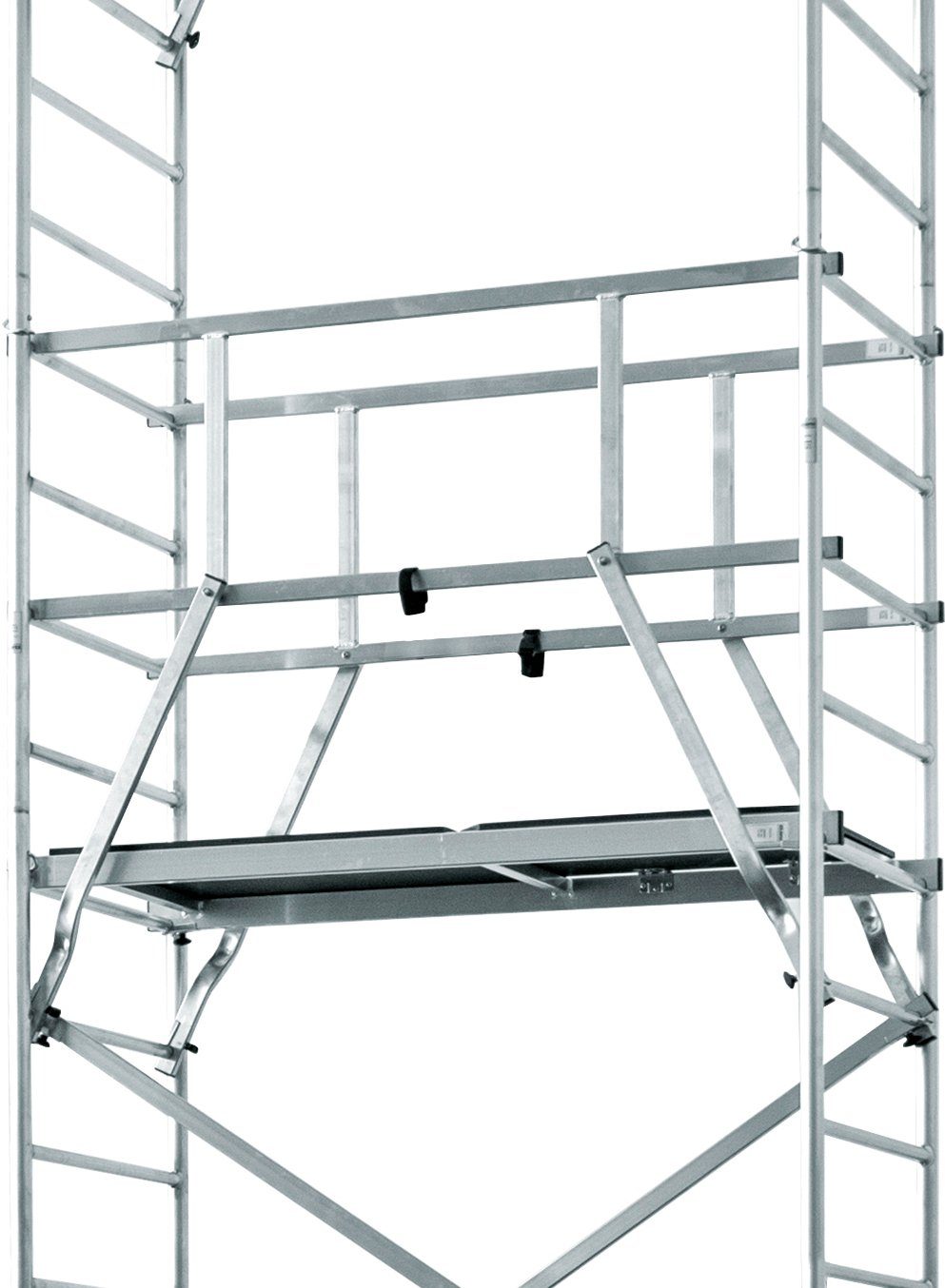 KRAUSE Arbeitsgerüst ClimTec System 1. Aufstockung, nur in Verbindung mit dem ClimTec System Grundgerüst nutzbar