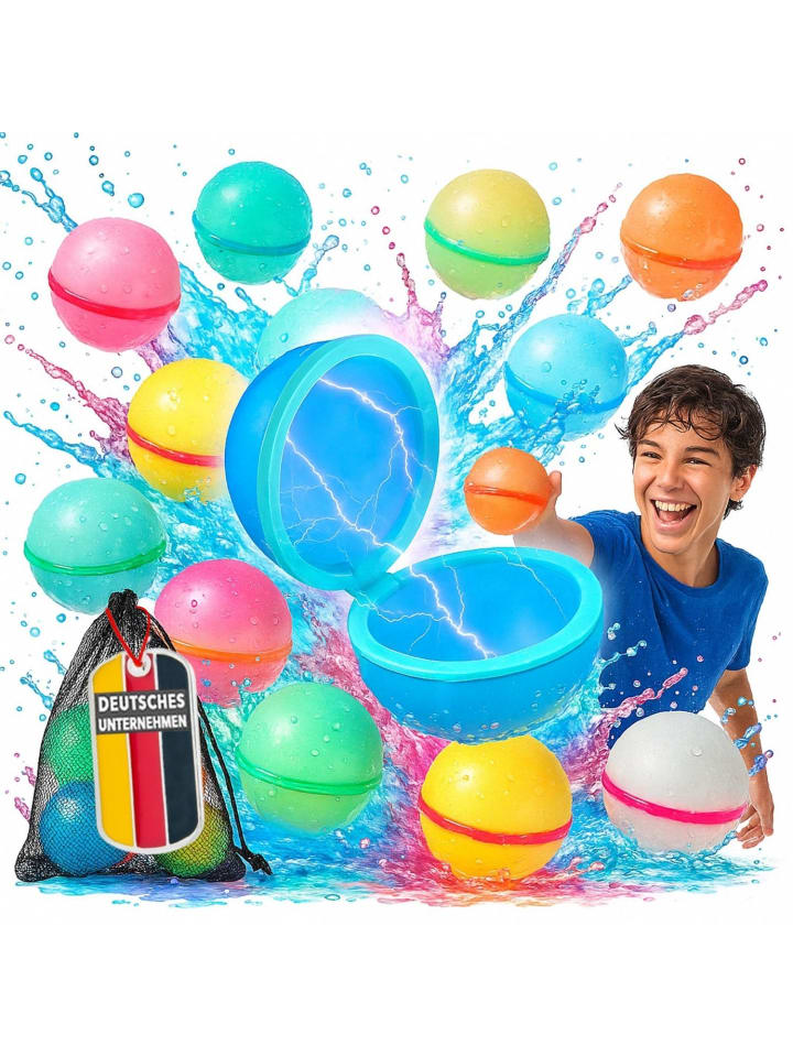 Coemo 12 Stk. magische Wasserbomben in Bunt günstig kaufen