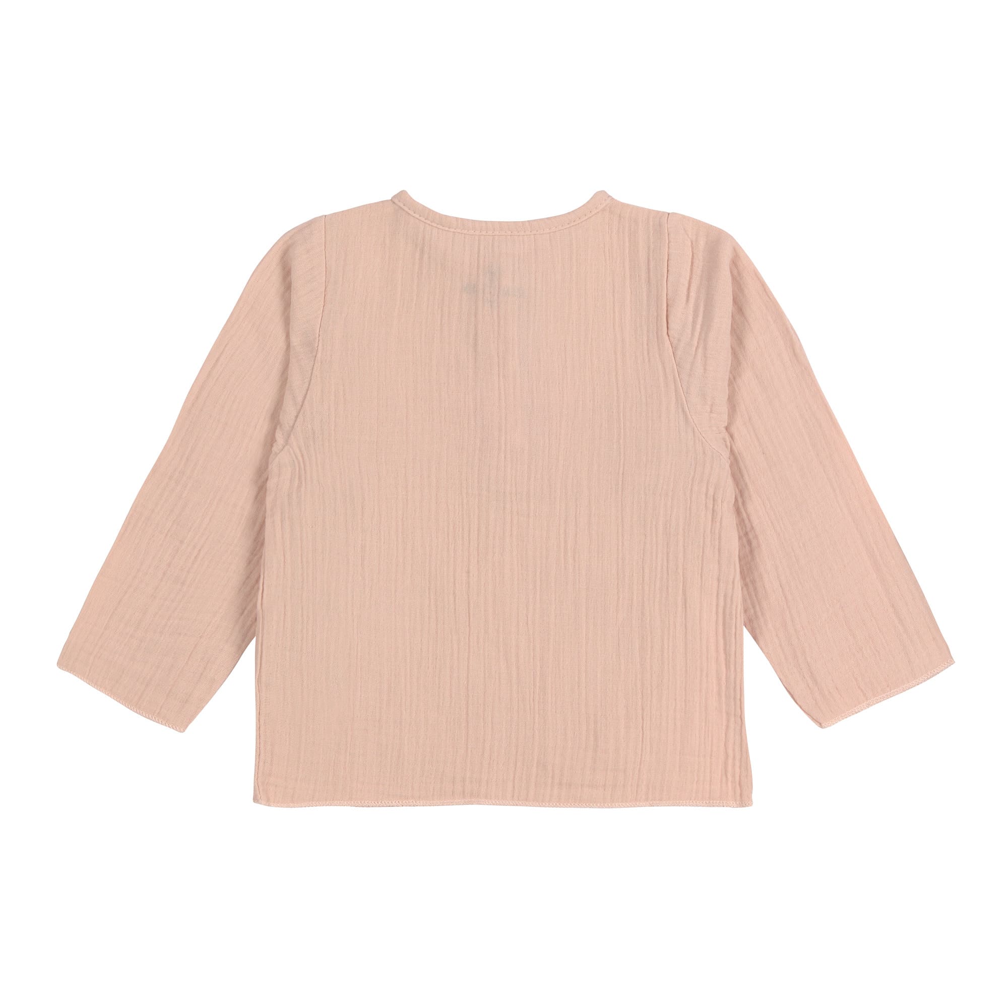 Baby Langarmshirt - Bio Baumwolle, Rosa