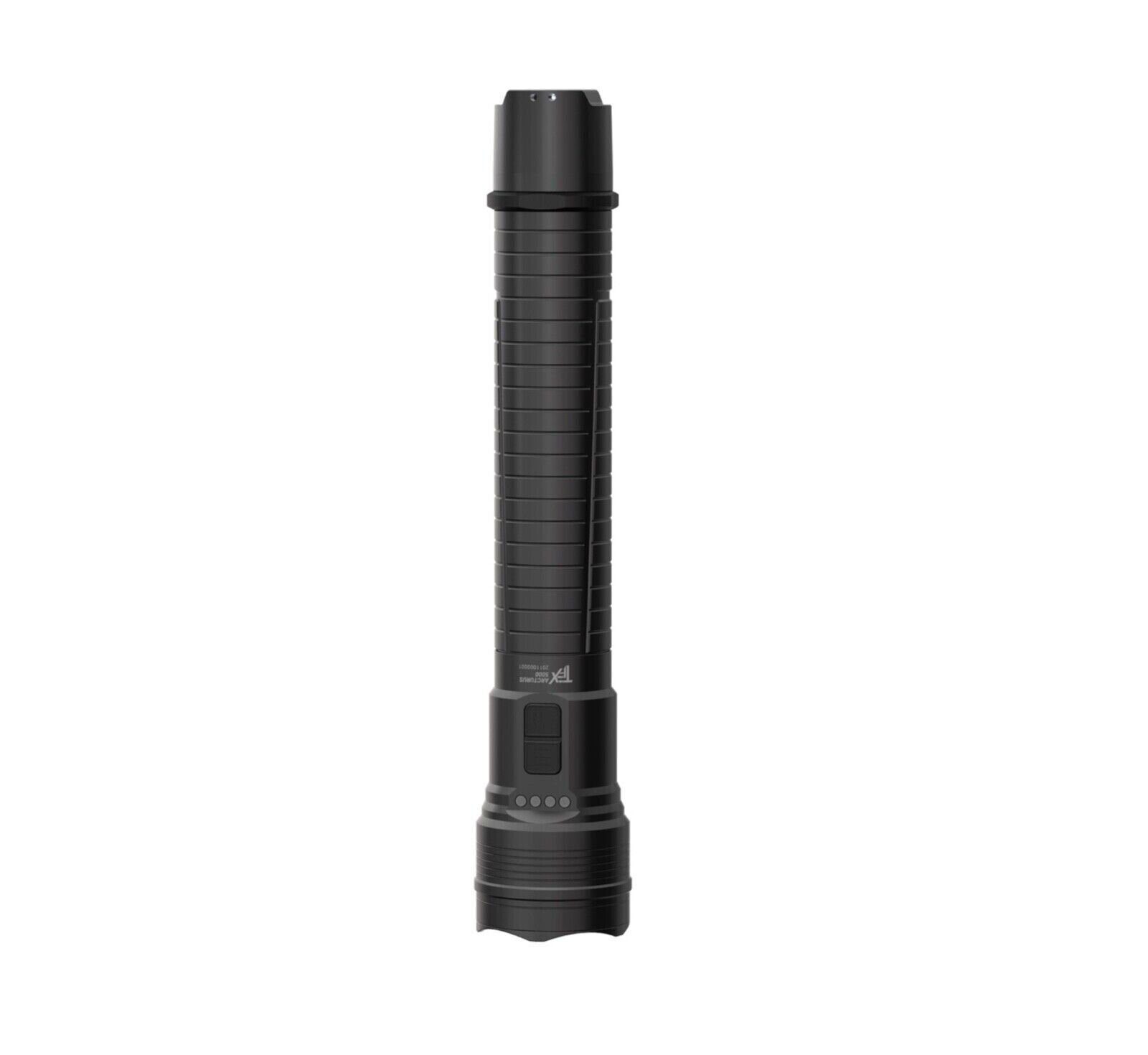 Ledlenser Taschenlampe taktisch TFX Arcturus 5000 LUMEN RGB IPX8 Alu inkl. Akku LED, RGB-LEDs,mit Akku,5000lm,IP68, Bruchfest bis 2 Meter Fallhöhe
