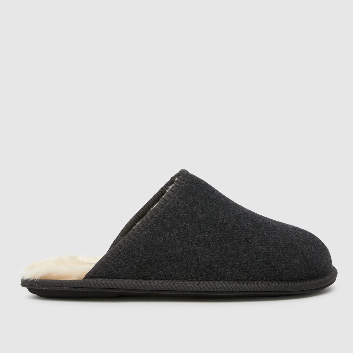 Schuh Simon Mule-tofflor i mörkgrå
